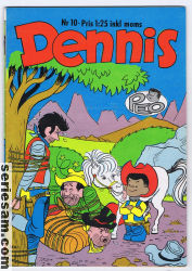 Dennis (Dennis förlag) 1969 nr 10 omslag serier