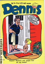 Dennis (Dennis förlag) 1969 nr 16 omslag serier