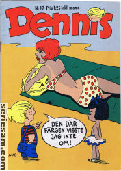 Dennis (Dennis förlag) 1969 nr 17 omslag serier