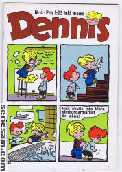 Dennis (Dennis förlag) 1969 nr 4 omslag serier