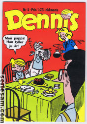 Dennis (Dennis förlag) 1969 nr 5 omslag serier