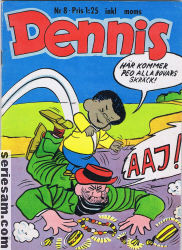 Dennis (Dennis förlag) 1969 nr 8 omslag serier