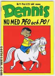 Dennis (Dennis förlag) 1969 nr 9 omslag serier