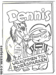 Dennis Välkommen till Boråsparken 1967 omslag serier Dennis Välkommen till Boråsparken 1967 omslag serier