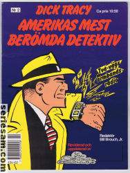 Dick Tracy Amerikas mest berömda detektiv 1991 nr 2 omslag serier