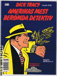 Dick Tracy Amerikas mest berömda detektiv 1991 nr 5 omslag serier