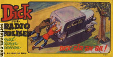 Dick vid radiopolisen 1953 nr 14 omslag serier Dick vid radiopolisen 1953 nr 14 omslag serier
