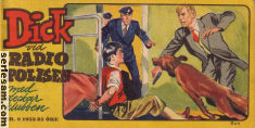 Dick vid radiopolisen 1953 nr 8 omslag serier Dick vid radiopolisen 1953 nr 8 omslag serier