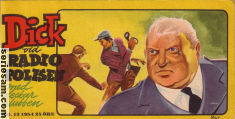 Dick vid radiopolisen 1954 nr 12 omslag serier
