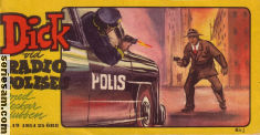 Dick vid radiopolisen 1954 nr 19 omslag serier