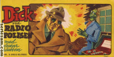 Dick vid radiopolisen 1954 nr 3 omslag serier