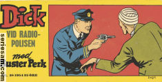 Dick vid radiopolisen 1954 nr 38 omslag serier