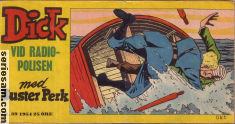 Dick vid radiopolisen 1954 nr 39 omslag serier