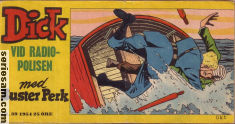 Dick vid radiopolisen 1954 nr 39 omslag serier Dick vid radiopolisen 1954 nr 39 omslag serier
