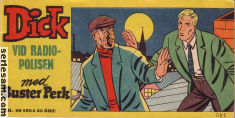 Dick vid radiopolisen 1954 nr 40 omslag serier
