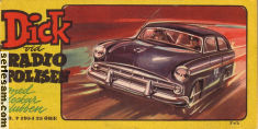Dick vid radiopolisen 1954 nr 7 omslag serier
