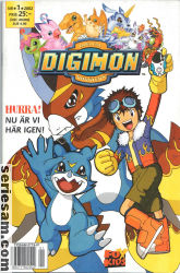 Digimon 2002 nr 1 omslag serier