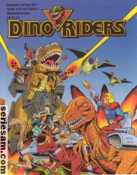 Dino Riders 1987 nr 2 omslag serier Dino Riders 1987 nr 2 omslag serier