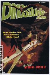 Dinosauriejägarna 1989 nr 7 omslag serier Dinosauriejägarna 1989 nr 7 omslag serier