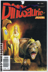Dinosauriejägarna 1990 nr 1 omslag serier Dinosauriejägarna 1990 nr 1 omslag serier