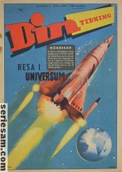 Din tidning 1955 nr 6 omslag serier Din tidning 1955 nr 6 omslag serier