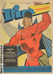 Din tidning 1956 nr 1 omslag serier Din tidning 1956 nr 1 omslag serier