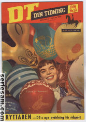 Din tidning 1956 nr 10 omslag serier Din tidning 1956 nr 10 omslag serier