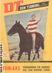 Din tidning 1956 nr 13 omslag serier Din tidning 1956 nr 13 omslag serier