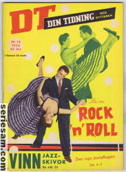 Din tidning 1956 nr 14 omslag serier Din tidning 1956 nr 14 omslag serier