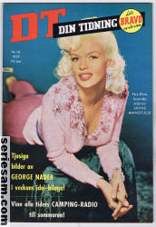 Din tidning 1957 nr 10 omslag serier Din tidning 1957 nr 10 omslag serier