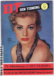 Din tidning 1957 nr 2 omslag serier Din tidning 1957 nr 2 omslag serier