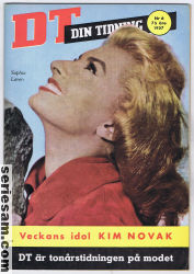 Din tidning 1957 nr 6 omslag serier Din tidning 1957 nr 6 omslag serier