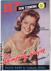 Din tidning 1957 nr 8 omslag serier Din tidning 1957 nr 8 omslag serier
