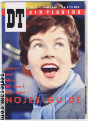 Din tidning 1958 nr 12 omslag serier Din tidning 1958 nr 12 omslag serier
