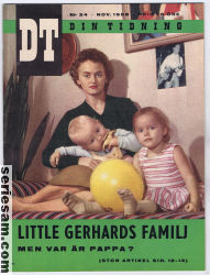 Din tidning 1958 nr 24 omslag serier Din tidning 1958 nr 24 omslag serier