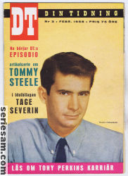 Din tidning 1958 nr 3 omslag serier Din tidning 1958 nr 3 omslag serier