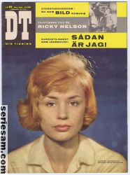 Din tidning 1959 nr 10 omslag serier