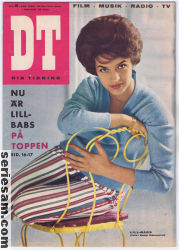 Din tidning 1960 nr 2 omslag serier