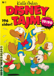 Disneytajm 1988 nr 1 omslag serier