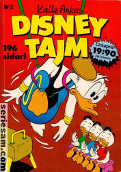 Disneytajm 1989 nr 2 omslag serier
