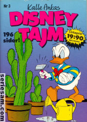 Disneytajm 1989 nr 3 omslag serier