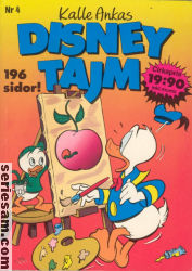 Disneytajm 1989 nr 4 omslag serier