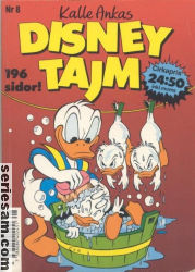 Disneytajm 1991 nr 8 omslag serier