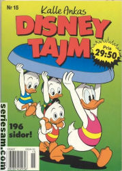 Disneytajm 1996 nr 15 omslag serier