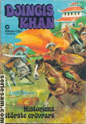 Djingis Khan 1974 omslag serier