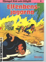 Djungel-Kid och Giligili 1980 nr 1 omslag serier Djungel-Kid och Giligili 1980 nr 1 omslag serier