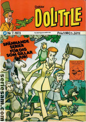 Doktor Dolittle 1973 nr 7 omslag serier Doktor Dolittle 1973 nr 7 omslag serier