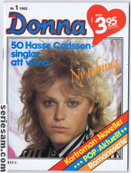 Donna 1983 nr 1 omslag serier
