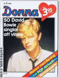 Donna 1983 nr 5 omslag serier