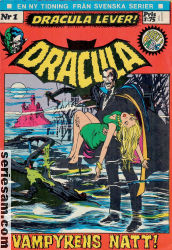 Dracula 1972 nr 1 omslag serier